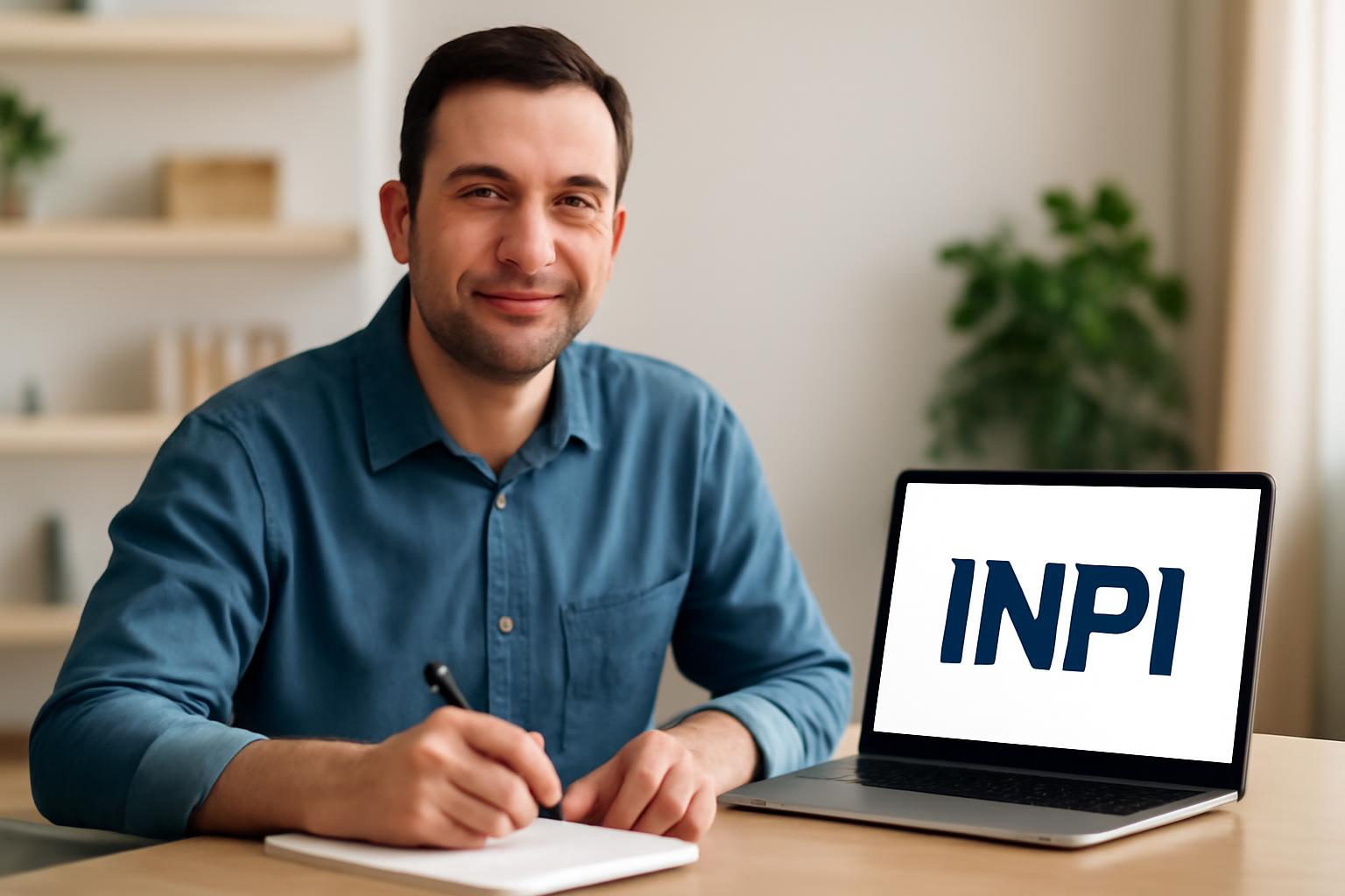 Ilustração sobre consulta de marca no INPI